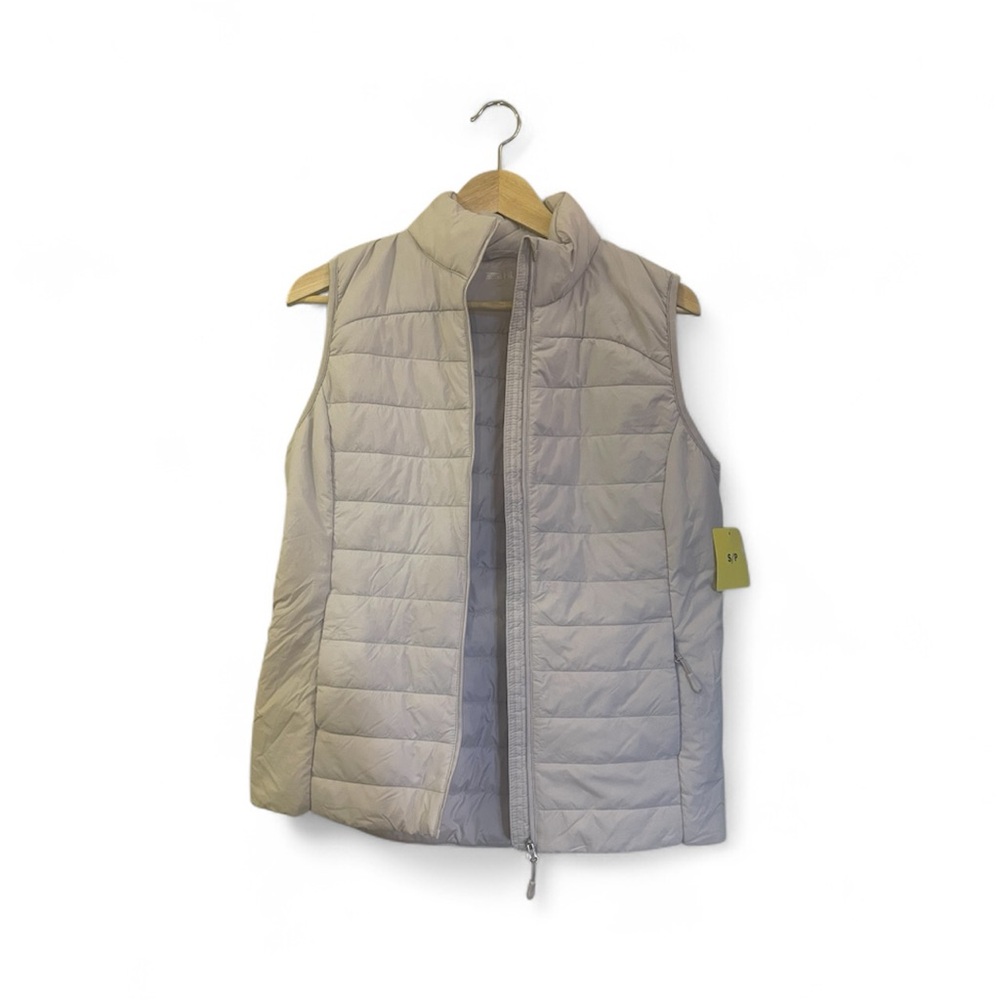 NWT 32° Heat Silver Post Quilted Puffer Vest S/P | 2025 Eco-Luxe Layer Trend ❄️✨